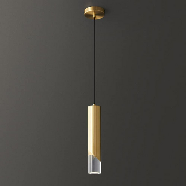 Pendant lamp SONTO by Rodesigne — brass modern pendant light, custom designer lighting by RODESIGNE