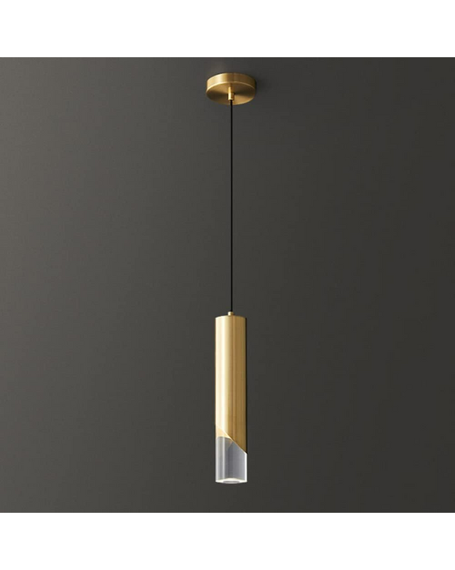 Pendant lamp SONTO by Rodesigne — brass modern pendant light, custom designer lighting by RODESIGNE