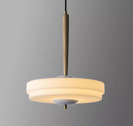 Pendant lamp HEL by Rodesigne — brass modern pendant light, custom designer lighting by RODESIGNE