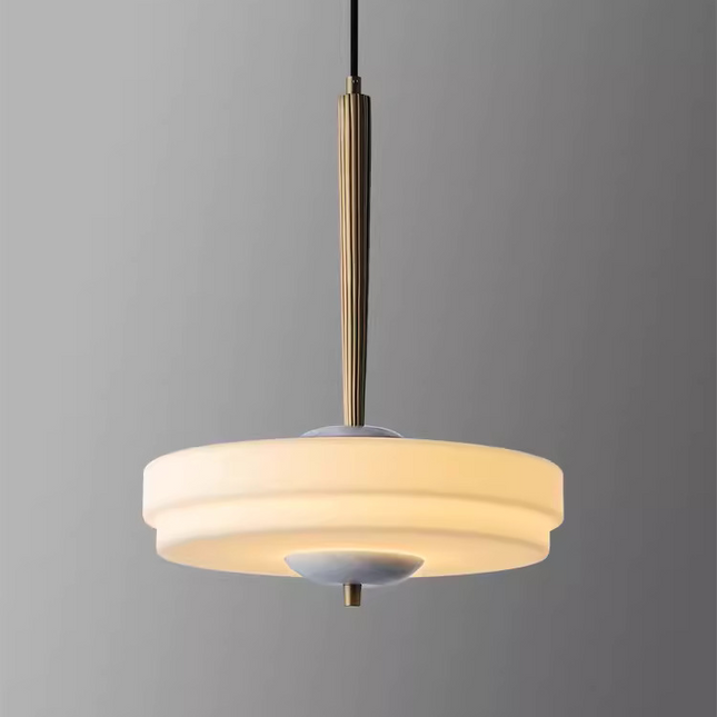 Pendant lamp HEL by Rodesigne — brass modern pendant light, custom designer lighting by RODESIGNE