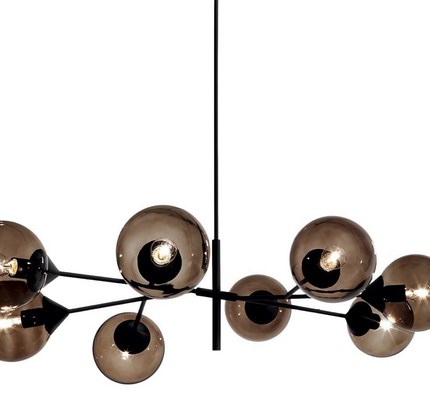 Pendant lamp KENDA by Rodesigne — glass modern pendant light, custom designer lighting by RODESIGNE