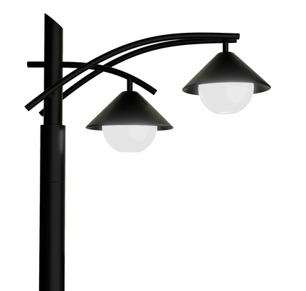 Park light M-017 2*40W by RODESIGNE