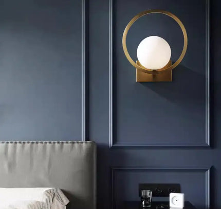 Wall lamp (Sconce) LAROSTO by Rodesigne — brass wall sconce lamp, designer lighting by RODESIGNE
