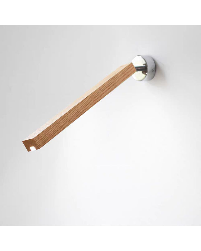 Wall Sconce BASTONE — wood wall sconce lamp, designer lighting by RODESIGNE
