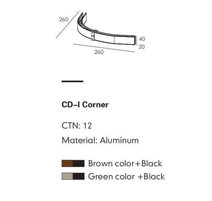 Connector Module MOBIUS — track lighting accessory, technical lighting by RODESIGNE