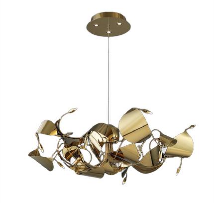 Chandelier AELLIS — designer chandelier, custom lighting by RODESIGNE