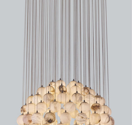 Chandelier ESKEL — designer chandelier, custom lighting by RODESIGNE