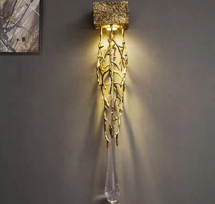 Wall Sconce PAKRES — brass wall sconce lamp, designer lighting by RODESIGNE