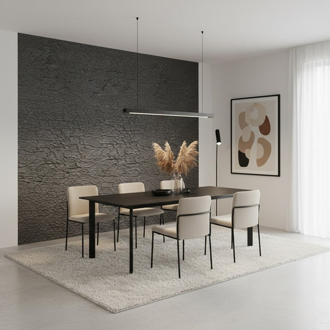 Wall Panel CHARCOAL BURT WOOD — decorative acoustic wall panel, sound absorption by RODESIGNE
