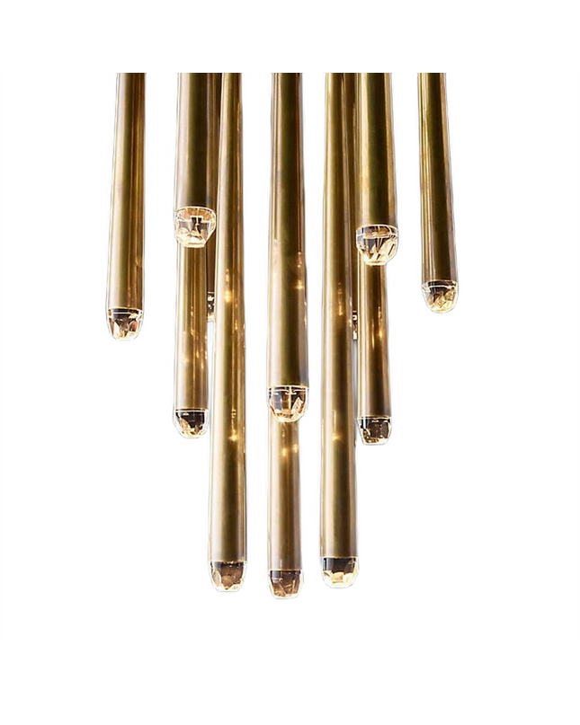 Chandelier ZINNA — designer chandelier, custom lighting by RODESIGNE