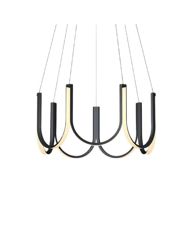 Chandelier ARGUSTA — designer chandelier, custom lighting by RODESIGNE
