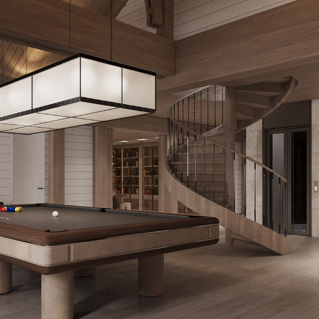 Billiard Light TERIZLA — modern pendant light, custom designer lighting by RODESIGNE