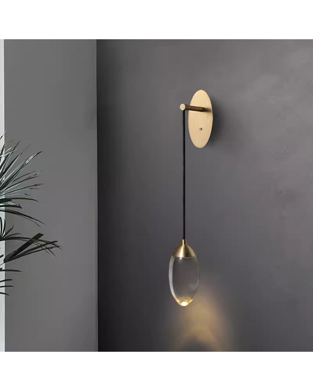 Wall Sconce CRYSTAL COPPER — wall sconce lamp, designer lighting by RODESIGNE