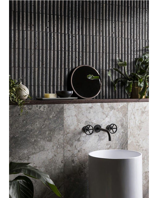 Panel FLUTED — decorative acoustic wall panel, sound absorption by RODESIGNE