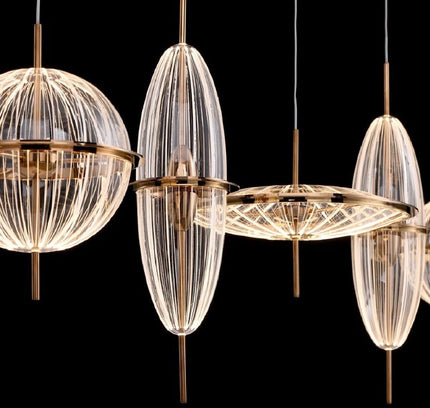 Chandelier DESINE — designer chandelier, custom lighting by RODESIGNE