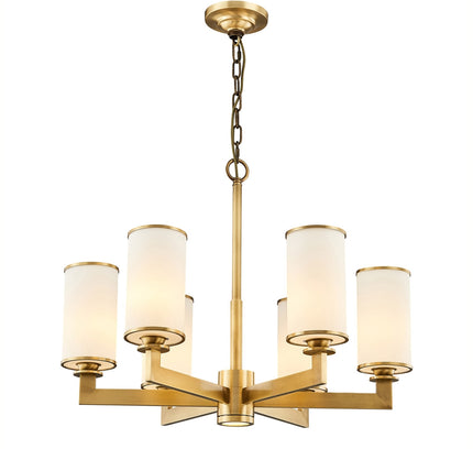 Chandelier HAFSTERDEAR by Rodesigne — brass designer chandelier, custom lighting by RODESIGNE