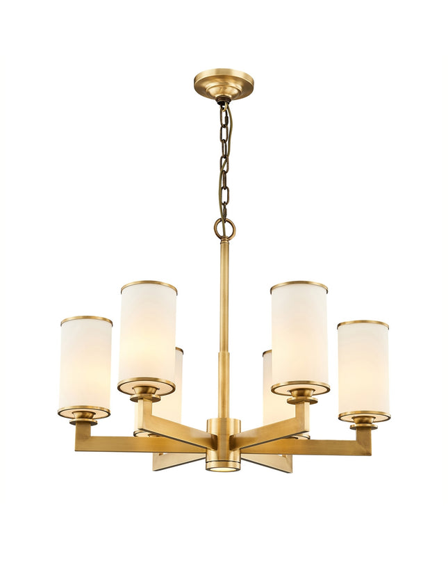 Chandelier HAFSTERDEAR by Rodesigne — brass designer chandelier, custom lighting by RODESIGNE