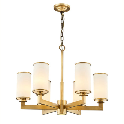 Chandelier HAFSTERDEAR by Rodesigne — brass designer chandelier, custom lighting by RODESIGNE