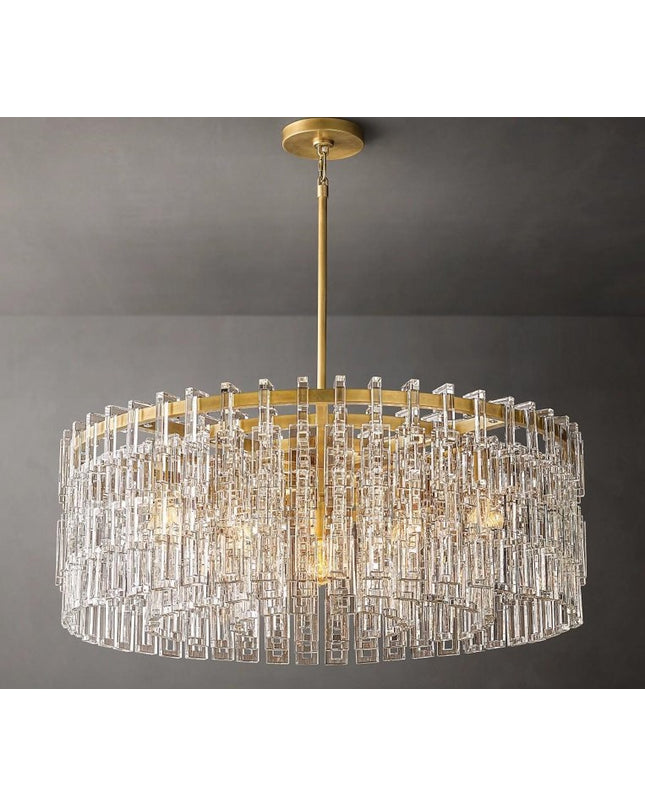 Chandelier MUMIA — designer chandelier, custom lighting by RODESIGNE