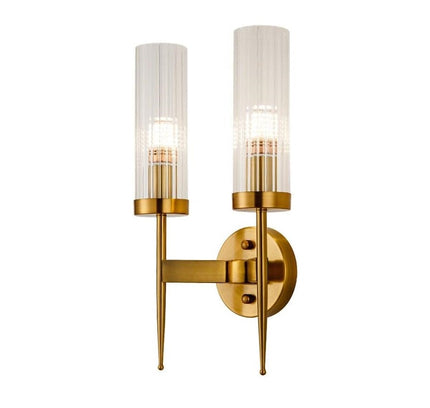 Wall Sconce VERNON — brass wall sconce lamp, designer lighting by RODESIGNE