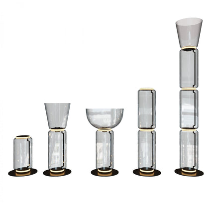 Floor lamp KRUKKE by Rodesigne — glass designer floor lamp by RODESIGNE