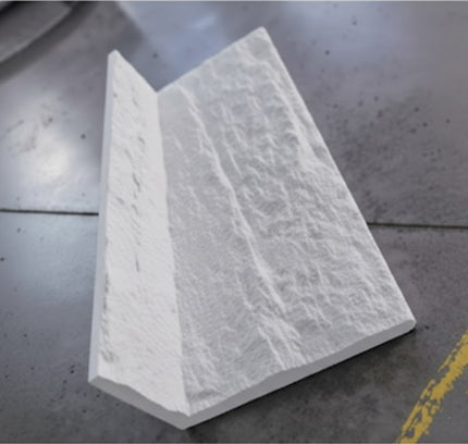Panel STONE WALL ANGLE — decorative acoustic wall panel, sound absorption by RODESIGNE