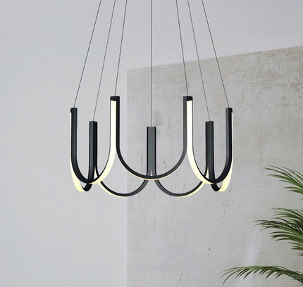 Chandelier ARGUSTA — designer chandelier, custom lighting by RODESIGNE