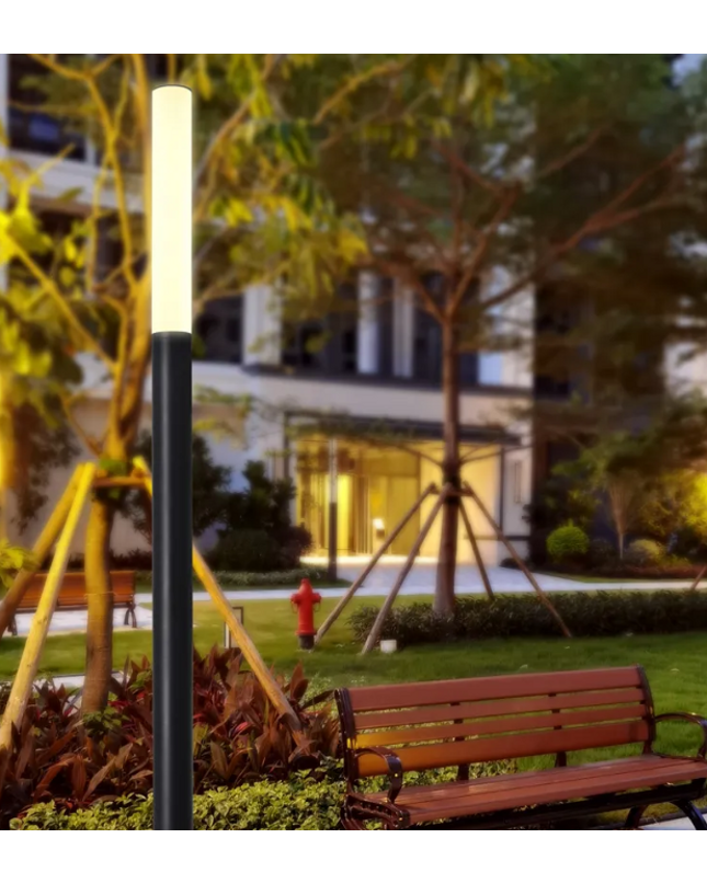 Landscape light POST Ø102mm by RODESIGNE