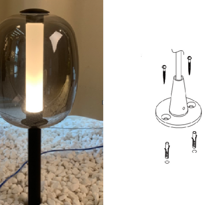 Decorative landscape light H400- 5W by RODESIGNE
