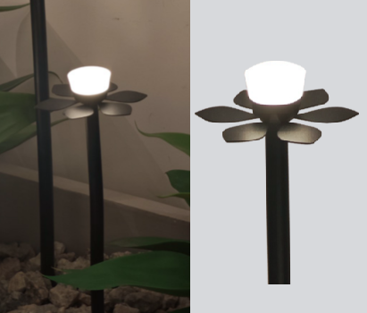 Bollard light 1W 3000K by RODESIGNE