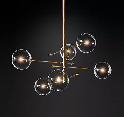 Chandelier YUNIFA — designer chandelier, custom lighting by RODESIGNE