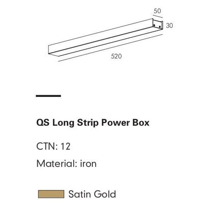 Power Supply CANINO-24 — track lighting accessory, technical lighting by RODESIGNE