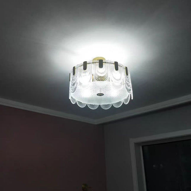 Chandelier ERNESTA — glass designer chandelier, custom lighting by RODESIGNE
