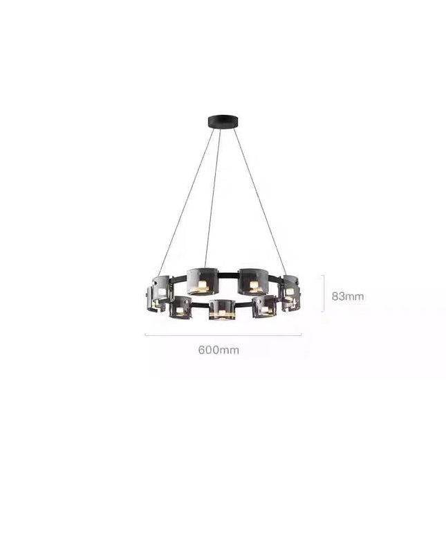 Chandelier EDGARDO — designer chandelier, custom lighting by RODESIGNE