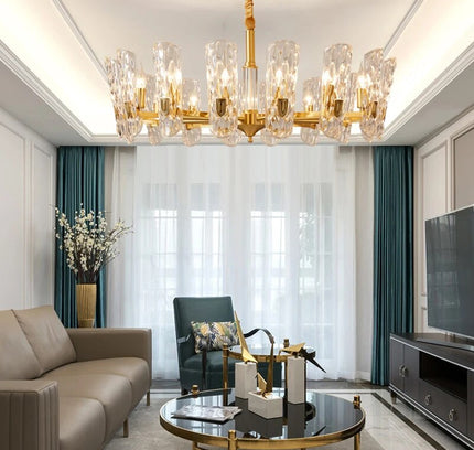 Chandelier ALIGERO — designer chandelier, custom lighting by RODESIGNE