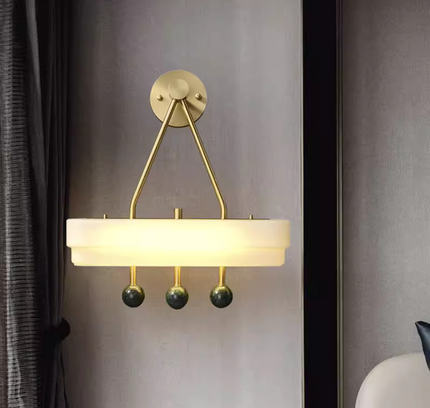 Wall lamp (Sconce) PALMERO by Rodesigne — brass wall sconce lamp, designer lighting by RODESIGNE