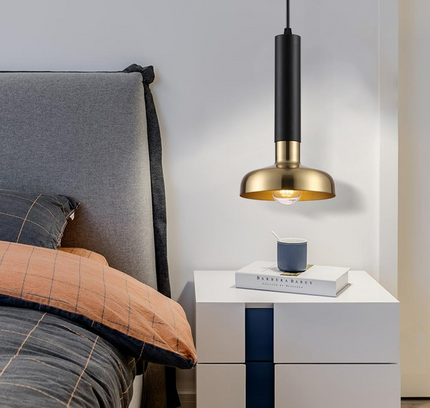 Pendant lamp CERTU by Rodesigne — brass modern pendant light, custom designer lighting by RODESIGNE