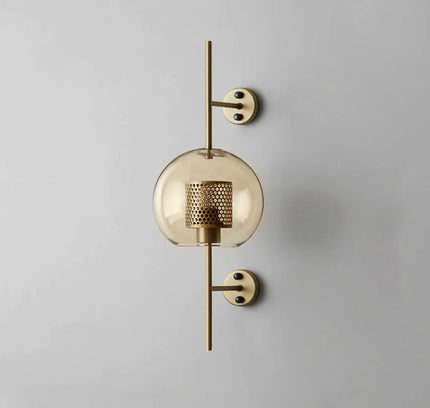 Wall lamp (Sconce) WICK by Rodesigne — glass wall sconce lamp, designer lighting by RODESIGNE