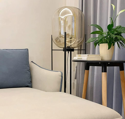 Floor lamp EDA by Rodesigne — glass designer floor lamp by RODESIGNE