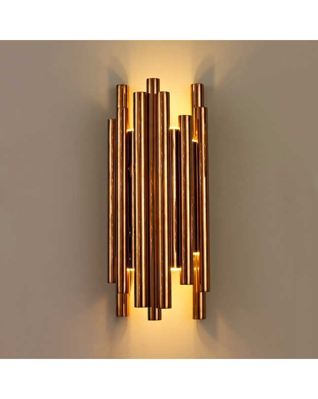 Wall lamp (Sconce) CEREOS by Rodesigne — brass wall sconce lamp, designer lighting by RODESIGNE