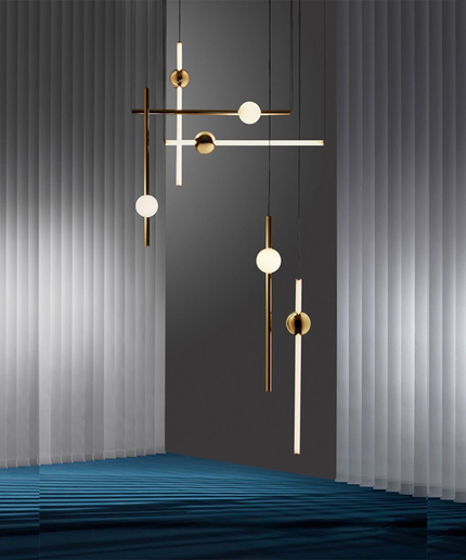 Pendant lamp ORION GLOBE by Rodesigne