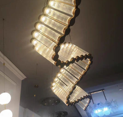 Chandelier ANRASS — designer chandelier, custom lighting by RODESIGNE
