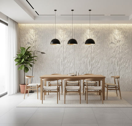 Panel RUBBLE STRIP STONE — decorative acoustic wall panel, sound absorption by RODESIGNE