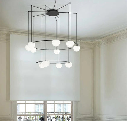 Chandelier CIRK — designer chandelier, custom lighting by RODESIGNE