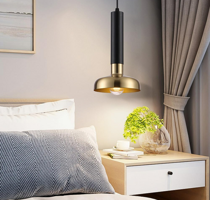 Pendant lamp CERTU by Rodesigne — brass modern pendant light, custom designer lighting by RODESIGNE