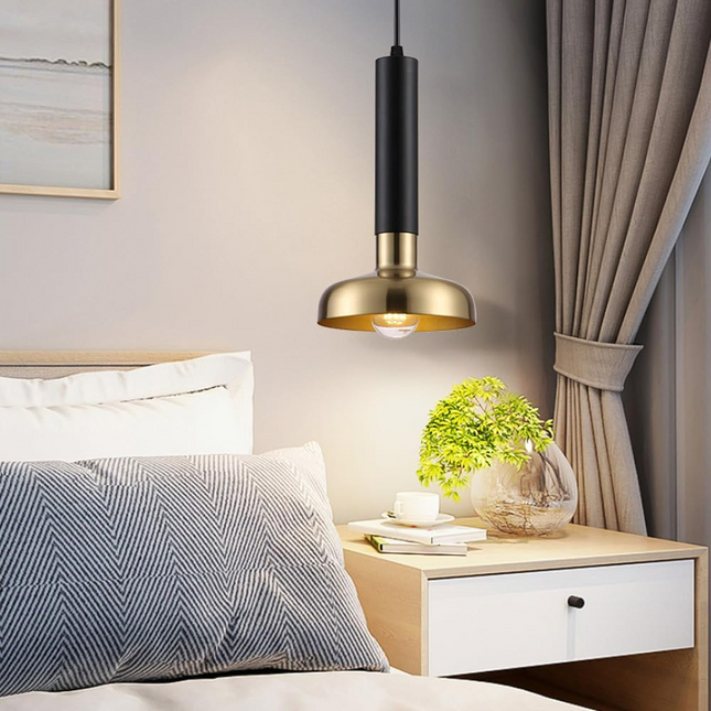 Pendant lamp CERTU by Rodesigne — brass modern pendant light, custom designer lighting by RODESIGNE