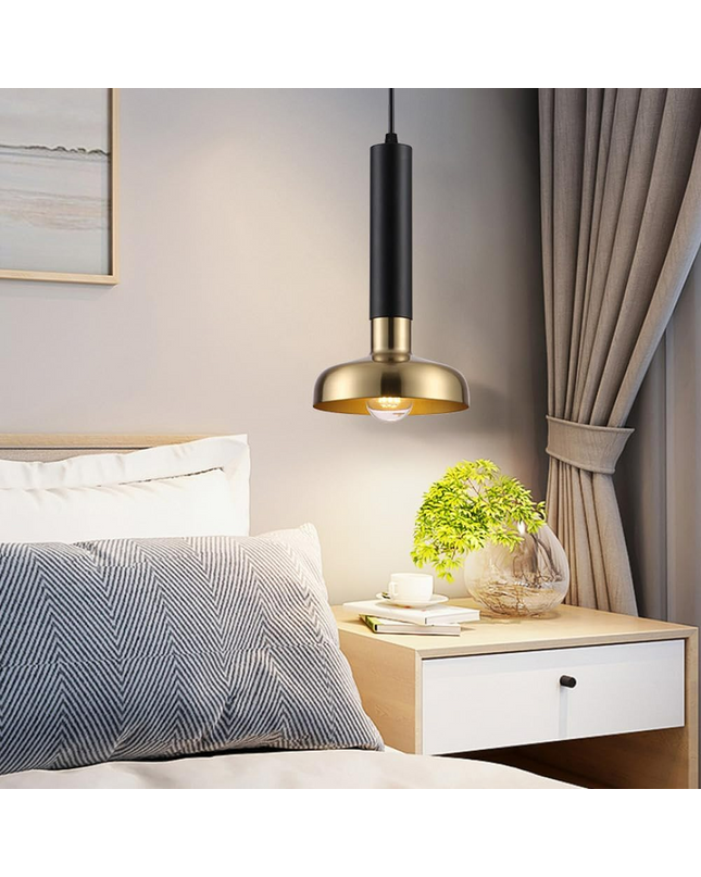 Pendant lamp CERTU by Rodesigne — brass modern pendant light, custom designer lighting by RODESIGNE