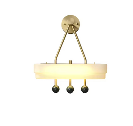 Wall lamp (Sconce) PALMERO by Rodesigne — brass wall sconce lamp, designer lighting by RODESIGNE
