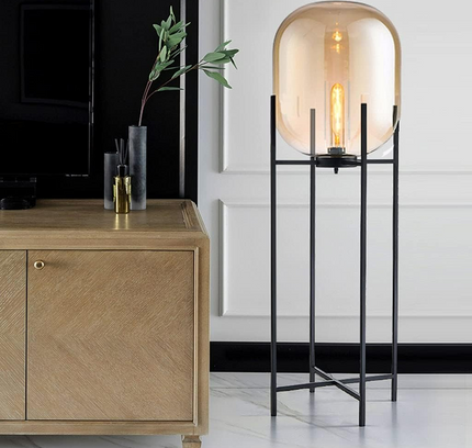 Floor lamp EDA by Rodesigne — glass designer floor lamp by RODESIGNE