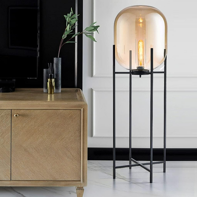 Floor lamp EDA by Rodesigne — glass designer floor lamp by RODESIGNE